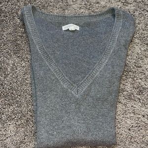 Gray lightweight sweater